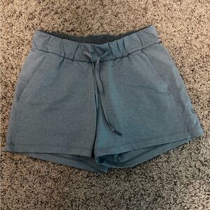 Lululemon Athletic Grey Drawstring Shorts